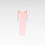 Cotton Ribbed Maxi dress