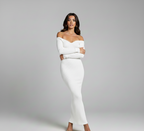 Cotton Ribbed Maxi dress