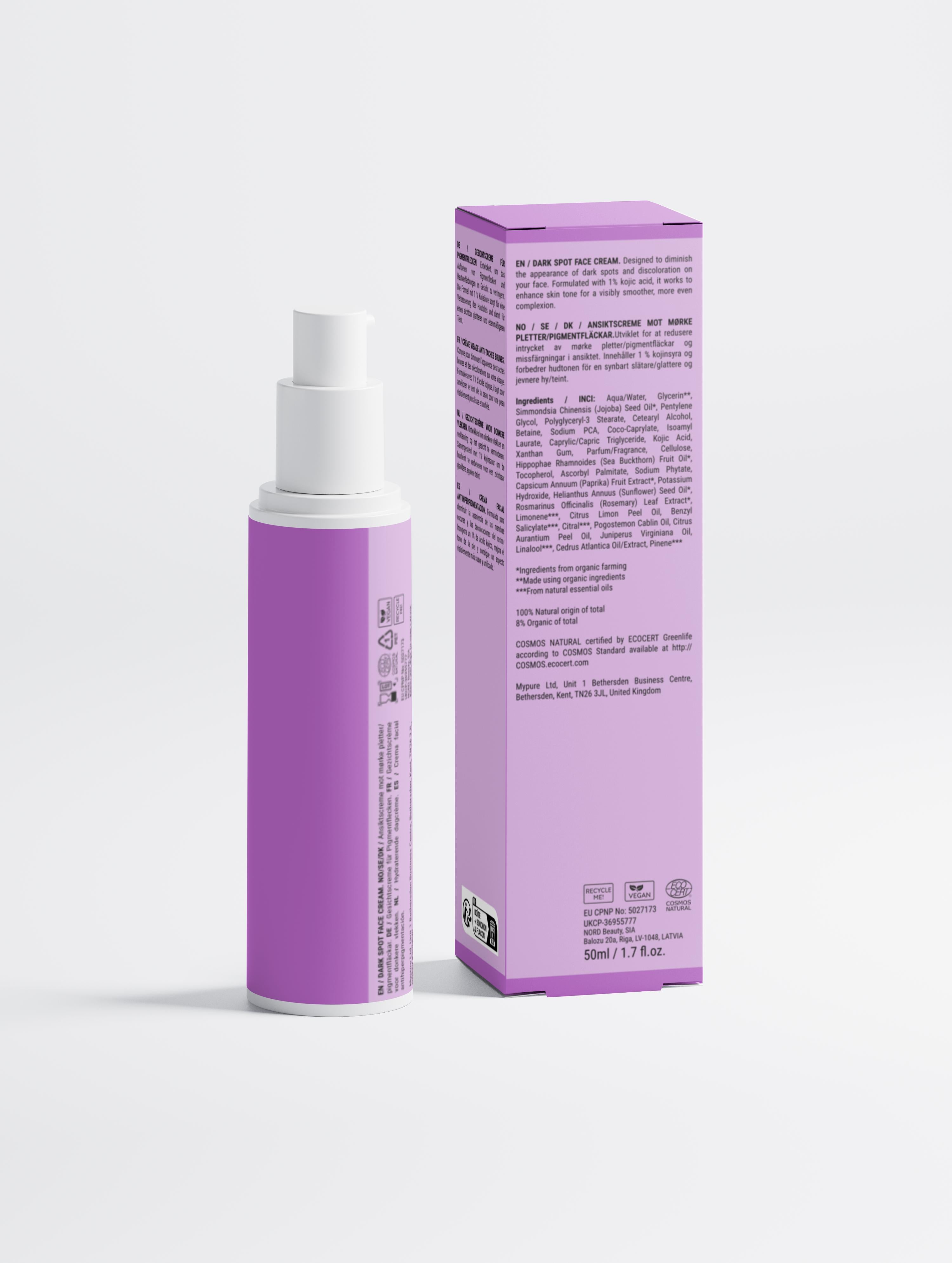 Pigmentflecken Gesichtscreme